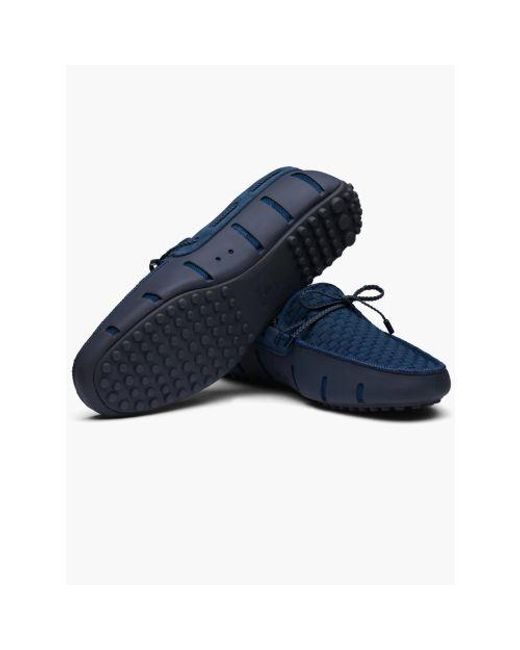 Swims Blue The Woven Driver for men