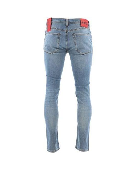 HUGO Black Aqua 734 Slim Fit Jeans for men