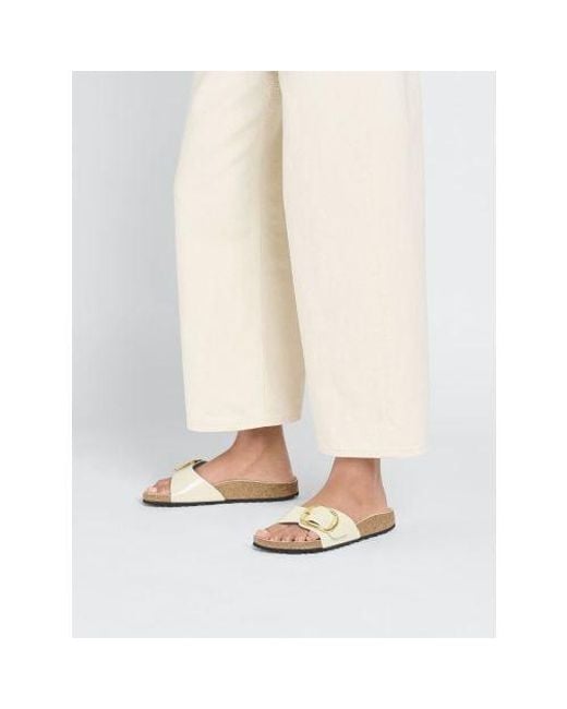 Birkenstock White Ecru Hex Madrid Bb Lena Sandal