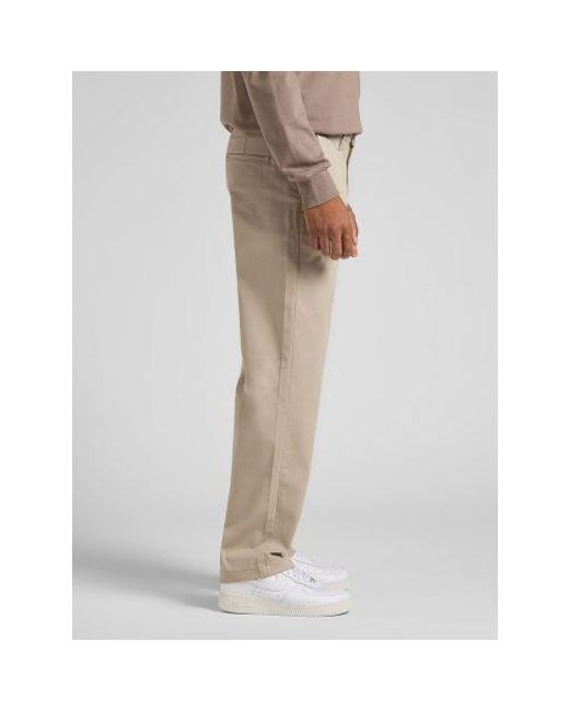 Lee Jeans Natural Stone Relaxed Fit Chino for men