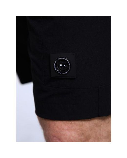 Marshall Artist Black Deriva Short for men