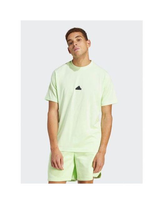 Adidas Green Semi Spark Z.N.E T-Shirt for men