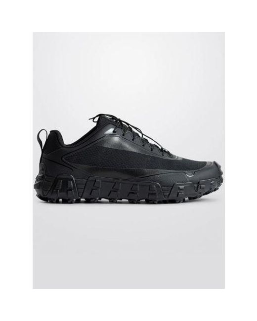 Norse Projects Black Lace Up Hyper Runner V08 Trainer for men