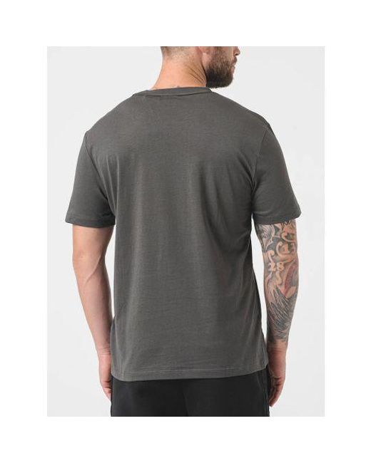HUGO Gray Dark Dulive222 T-Shirt for men