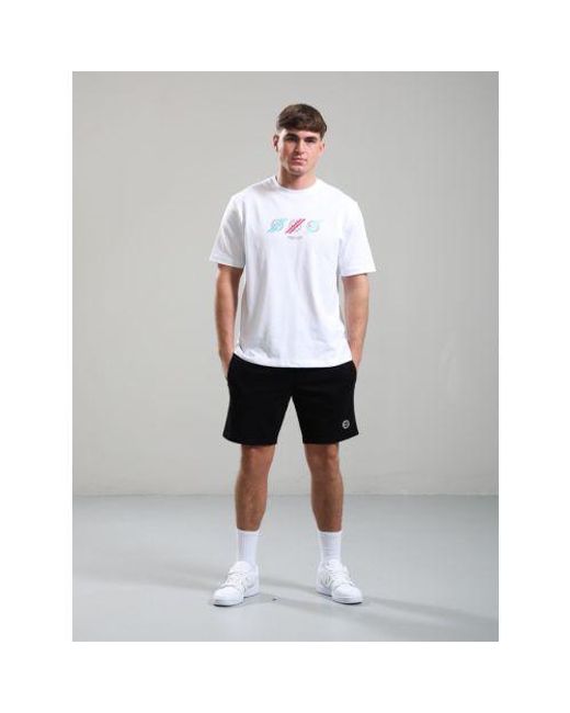Marshall Artist Black Delta Print Logo Short for men