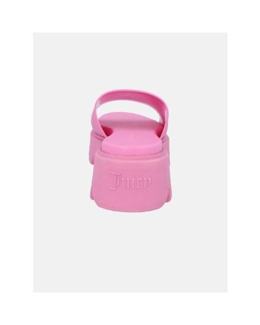 Juicy Couture Pink Cotton Candy Baby Track Sandal