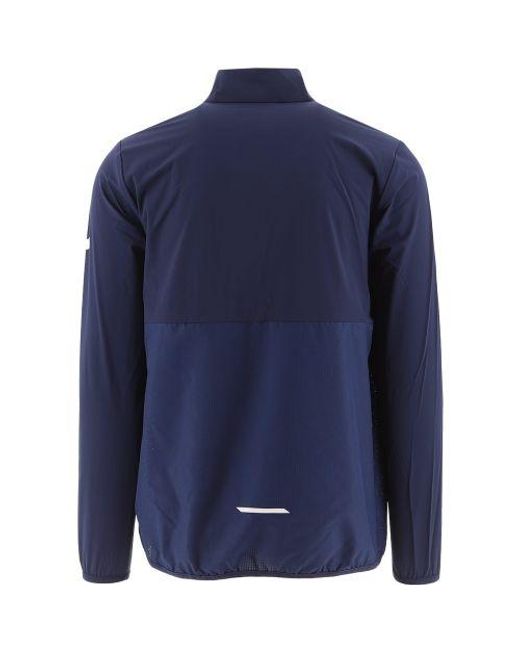 Castore Blue Performance Quarter Zip Sweatshirt for men