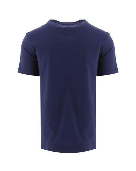 Lyle & Scott Blue Plain T-Shirt for men