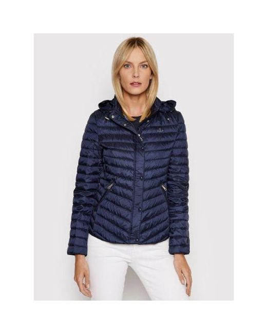 Gant Blue Evening Light Down Jacket