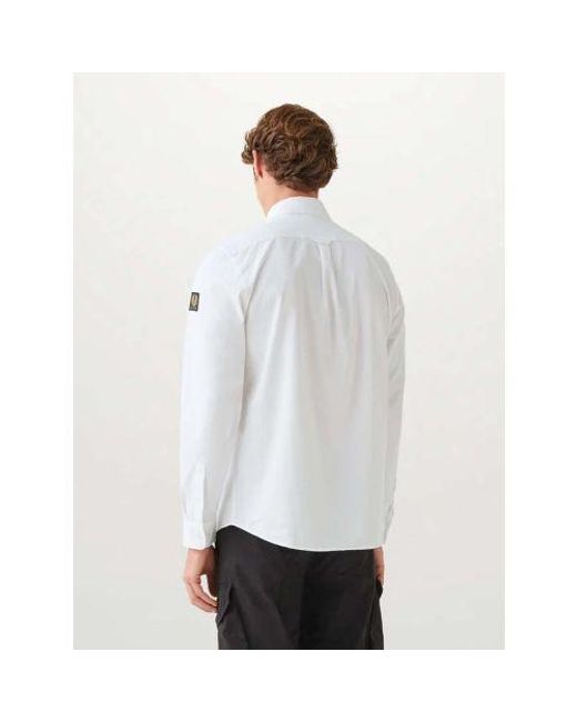 Belstaff White Scale Shirt for men