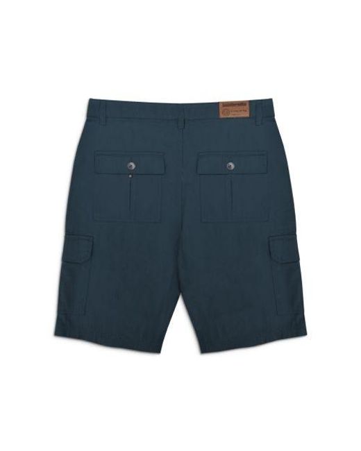 Lambretta Blue Cargo Short for men