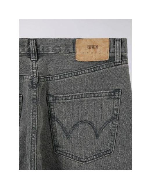 Edwin Gray Washed Regular Tapered Jean for men