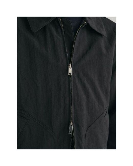 Gant Black Bony Nylon Jacket for men