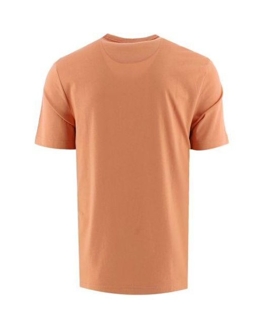 Farah Orange Mandarin Danny T-Shirt for men