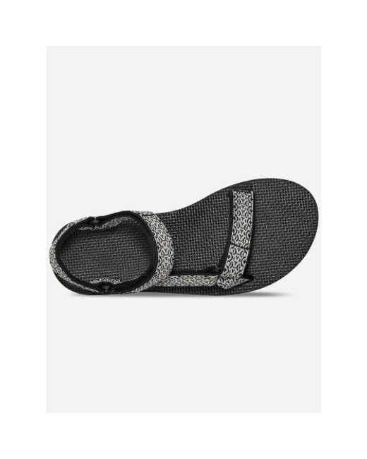 Teva Black Boho Midform Universal Sandal