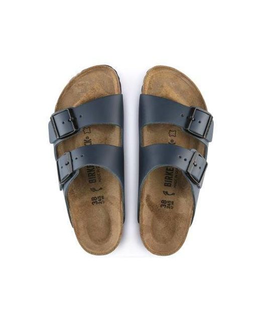 Birkenstock Blue Arizona Bs Two Strap Sandal for men