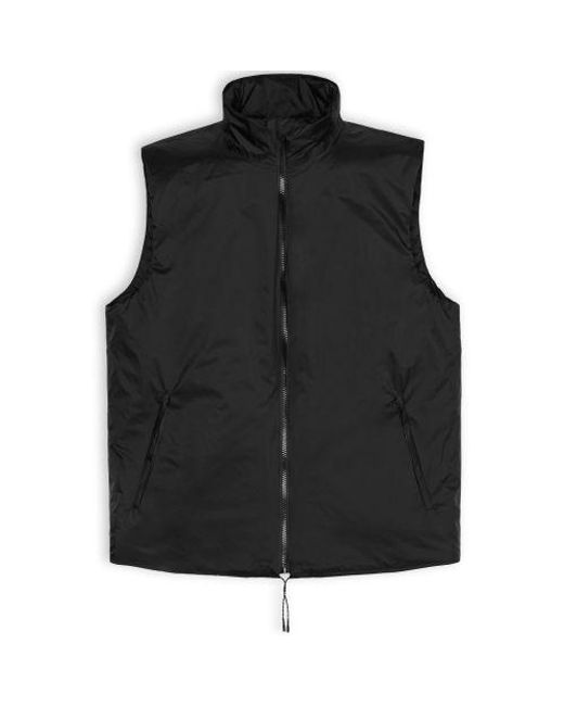 Rains Black Fuse Vest for men
