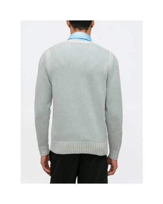 Belstaff Gray Quarry Birch Seasonal Watch Crewneck Jumper for men