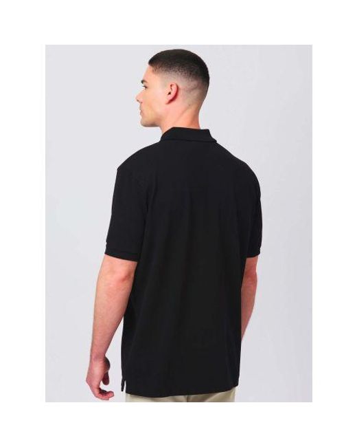 Sandbanks Black Badge Logo Polo Shirt for men