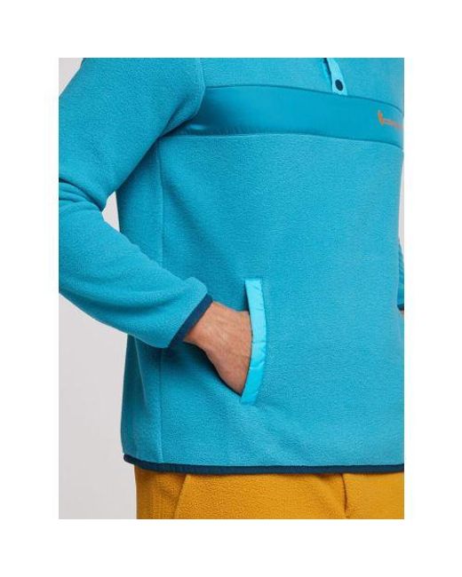 COTOPAXI Blue Belize Teca Fleece Pullover for men