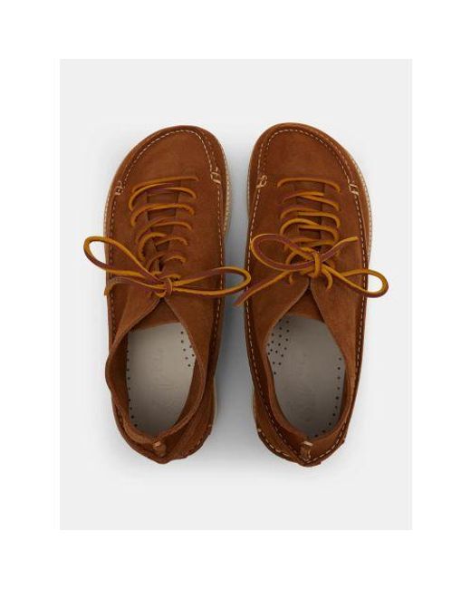 Yogi Footwear Brown Cola Fairfield Suede Lace Up Boot for men