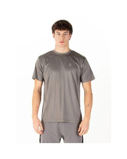 Luke 1977 Gray Concrete Peak Performance T-Shirt for men