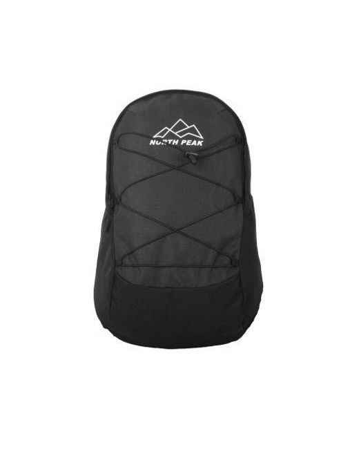 North Peak Black Ascend Backpack for men