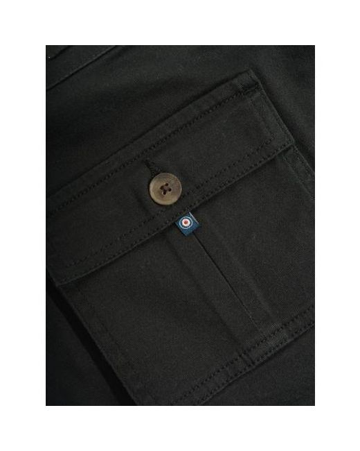 Lambretta Black Cargo Short for men