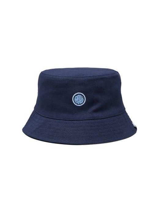 Pretty Green Blue Pretty Tonal Paisley Reversible Bucket Hat for men