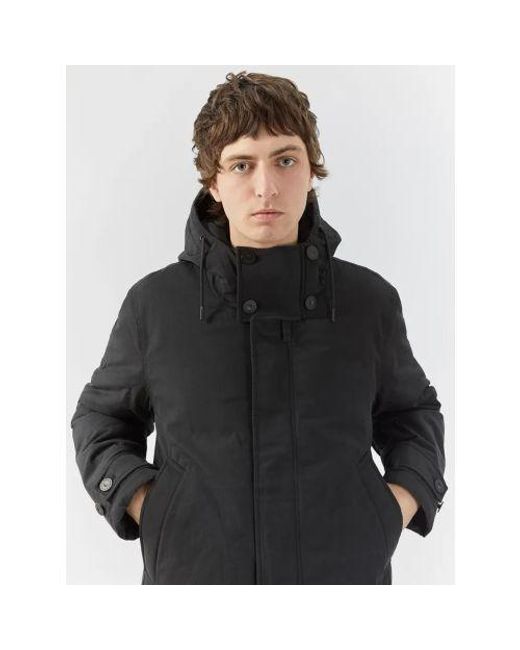 Pretty Green Black Pretty Oracle Quilted Field Jacket for men