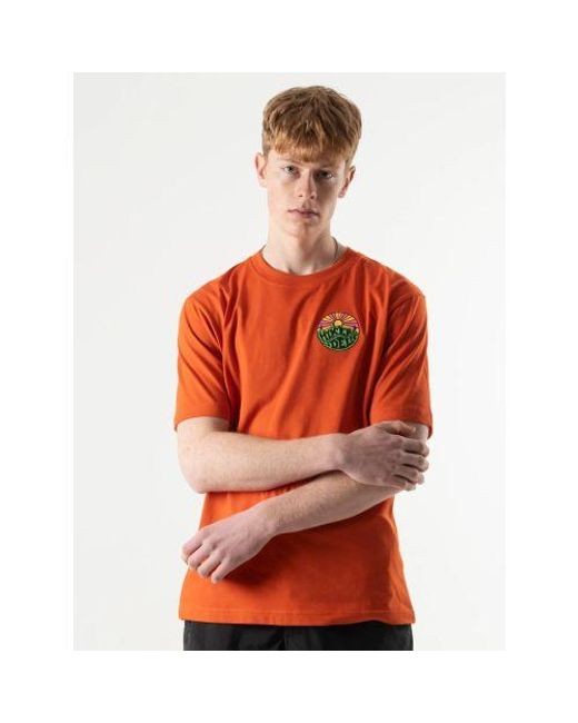 Hikerdelic Red Paprika Original Logo T-Shirt for men