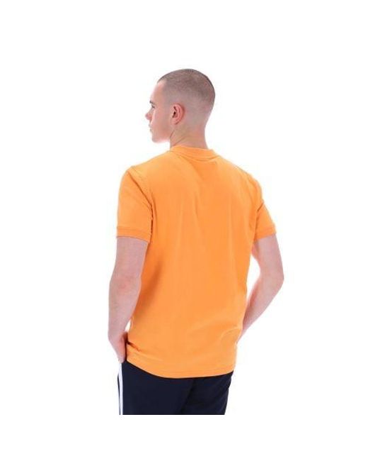 Sergio Tacchini Orange Tangerine Gardenia Master T-Shirt for men
