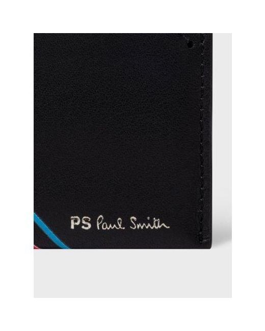 Paul Smith Black Credit Card Holder Wallet for men
