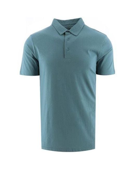 Aquascutum Blue Avio Beach Basic Sailor Polo Shirt for men