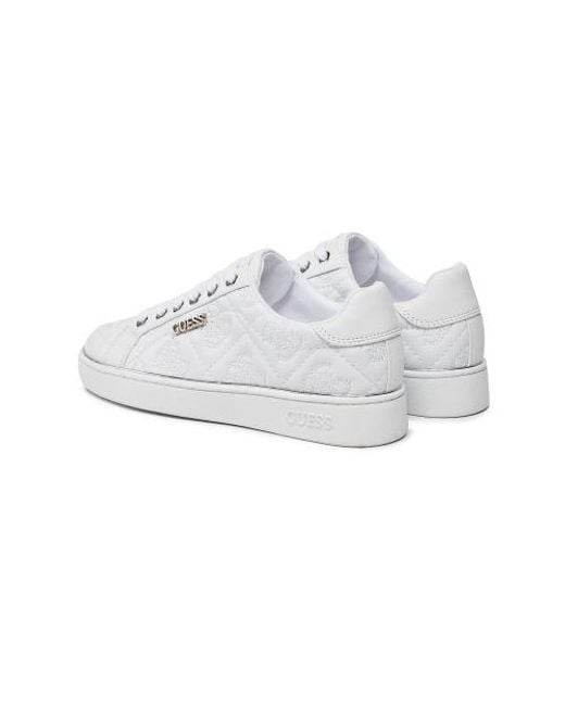 Guess White Beckie10 Trainer
