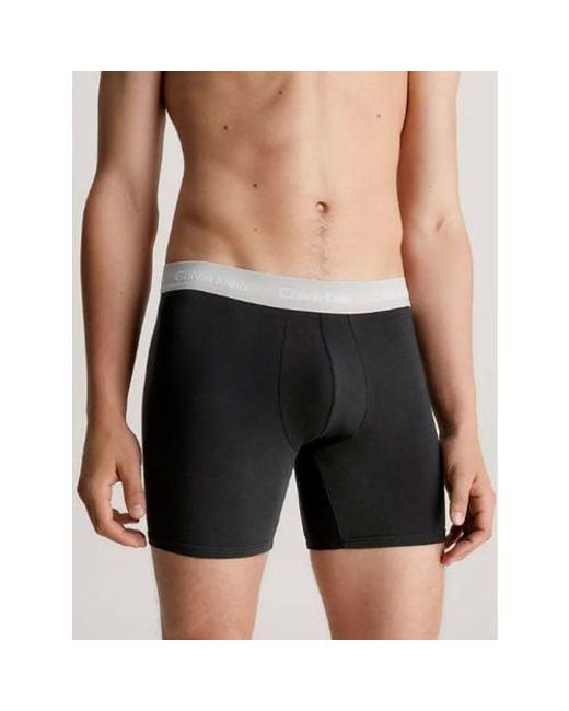 Calvin Klein Black Assorted 3-Pack Boxer Brief for men