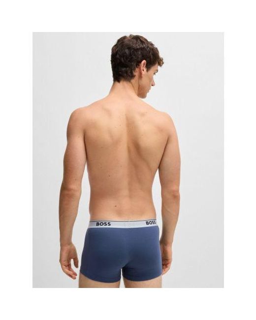 Boss Blue Assorted 3-Pack Power Trunk for men