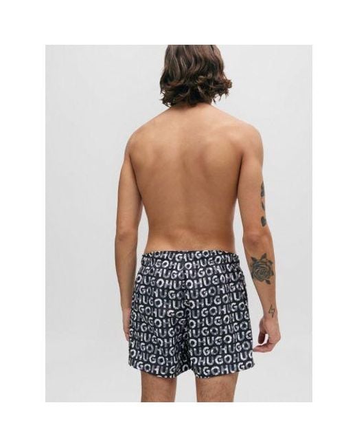 HUGO Blue Tortuga Swim Short for men