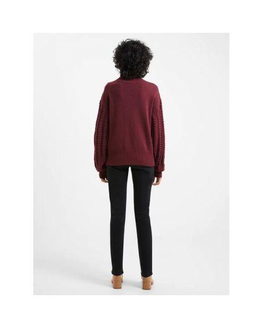 French Connection Red Truffle Jolee Jumper