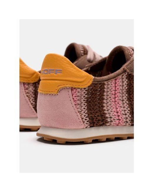 HOFF Brown Bridge Woven Trainer