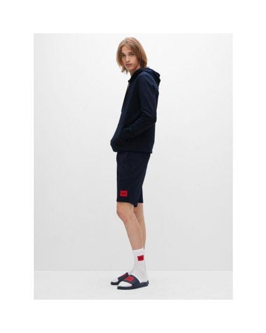 HUGO Blue Dark Diz222 Short for men