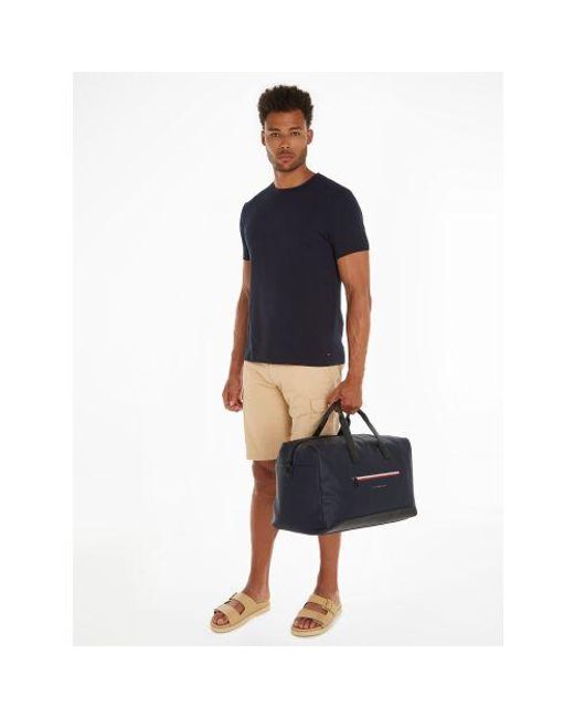 Tommy Hilfiger Blue Space Essential Corp Duffle Bag for men