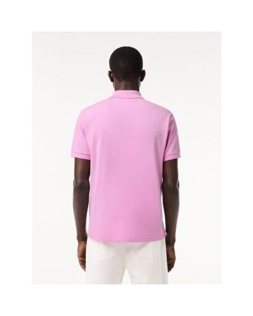 Lacoste Pink Gelato L1212 Polo Shirt for men