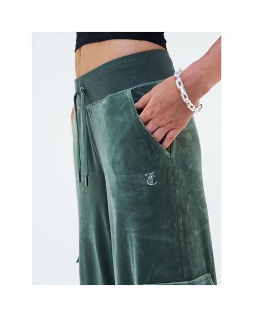 Juicy Couture Green Thyme Audree Cargo Trouser