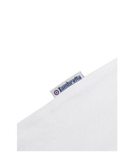 Lambretta White Target T-Shirt for men