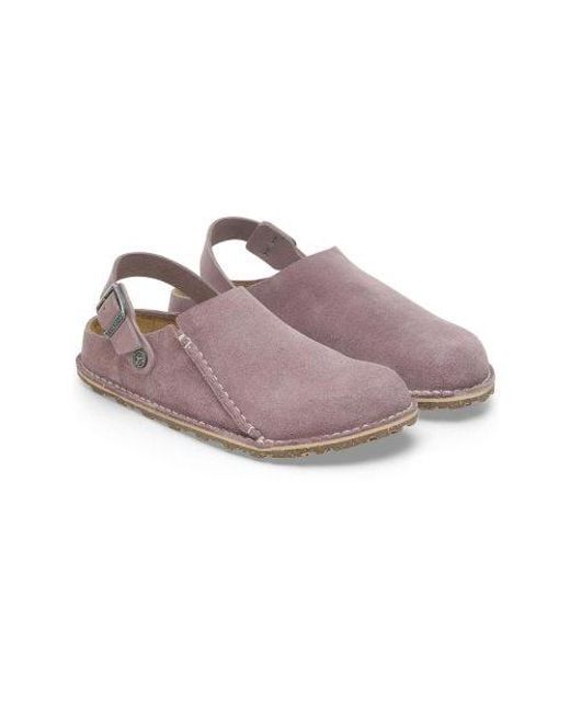 Birkenstock Purple Faded Lutry Clog