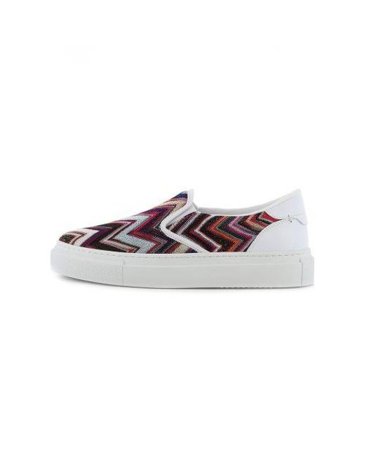 Missoni Multicolor Multicoloured Slip-On Trainer