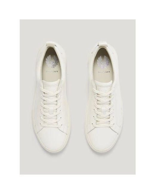 Belstaff White Off Fleming Trainer for men