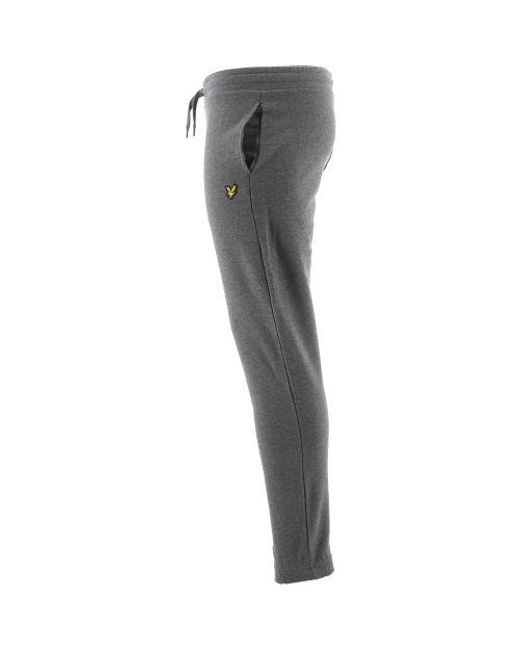 Lyle & Scott Gray Slim Jogging Pant for men