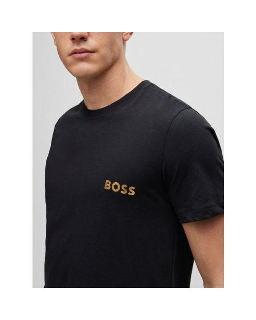 Boss Black T-Shirt & Trunk Gift Set for men
